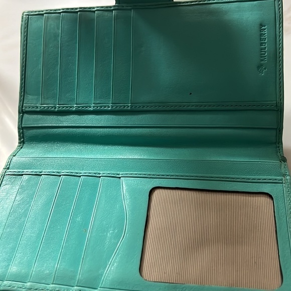 MULBERRY Long Wallet Green - Picture 9 of 13